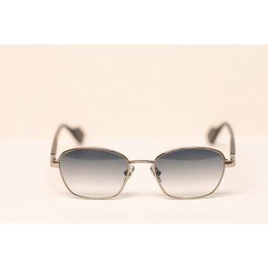 Ruthenium Unisex Blue Square Sunglasses - Delixs Eros DX006 03 VP07